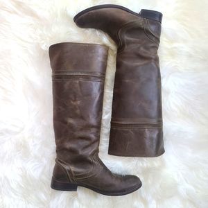 Frye OLIVE Melissa Trapunto Riding Boots